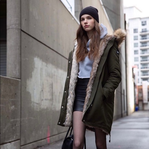 For All Kind Moss Parka V1 - Picture 2 of 5